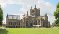Sunlit Hereford Cathedral, by celuici. 